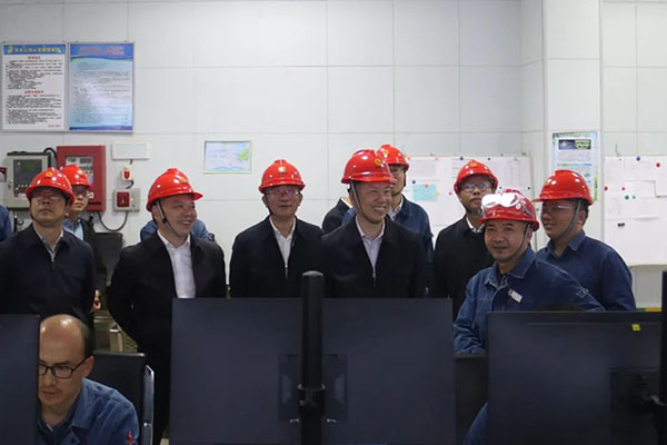 市政协副主席、应急管理局局长李华桂带队到公司调研